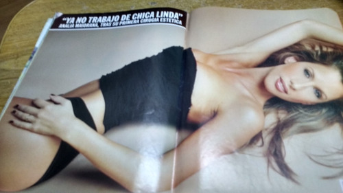 Revista Caras N° 11711 Amalia Maiorana Cirugia  Año  2004