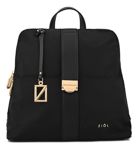Mochila Mediana Creta Negro Especial