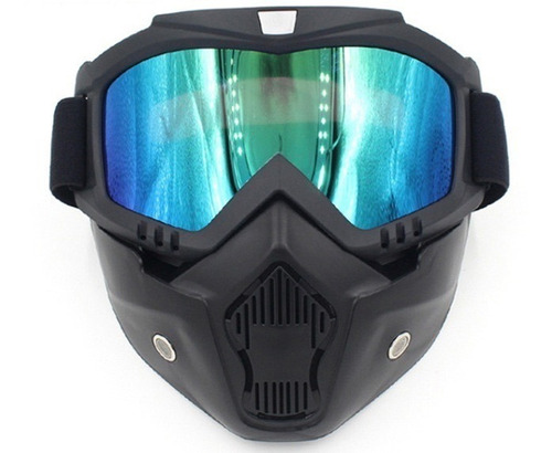 Mascara Moto Gogles Casco Motocicleta Lentes Protección Rzr