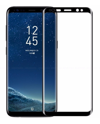 Vidrio Templado 3d Galaxy S8 / S8+ (plus) Protector Curvo