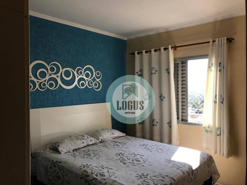 Imagem 10 de 16 de Apartamento Com 3 Dormitórios À Venda, 88 M² Por R$ 435.000,00 - Paulicéia - São Bernardo Do Campo/sp - Ap1647