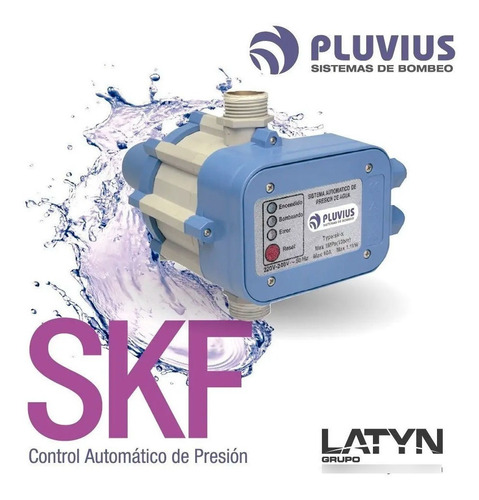 Imagen 5 de 10 de Control Automático Presión Flujo Pluvius Presurizador Cuotas