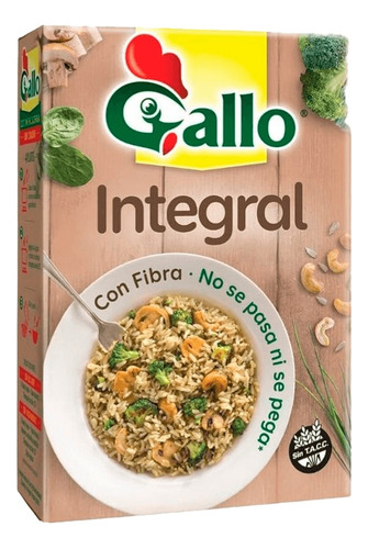 Arroz Integral Selección Gallo Pack X 5 Unidades De 1kg