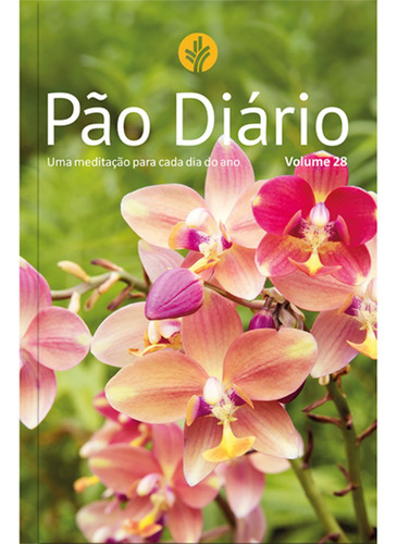 Kit 50 Livros Pão Diário Volume 28 | 365 Reflexões Para O Seu Tempo Com Deus | Capa Flores 2025