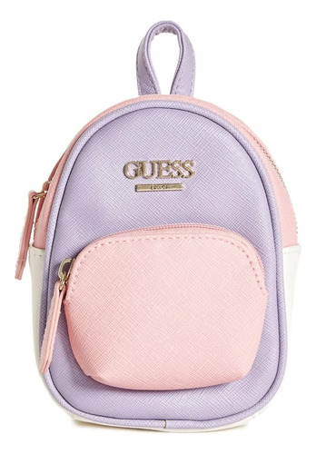 Guess Evan Mini Crossbody Lila Rosa