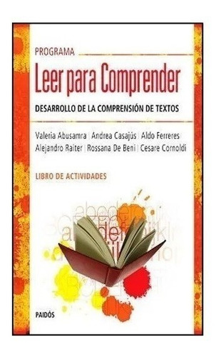 Programa Leer Para Comprender - Desarrollo De La Comprension