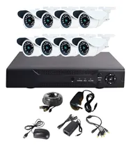 Comprar Kit Camara Profesional Ahd Dvr 8ch + 8 Cam 1080p Fhd Cctv