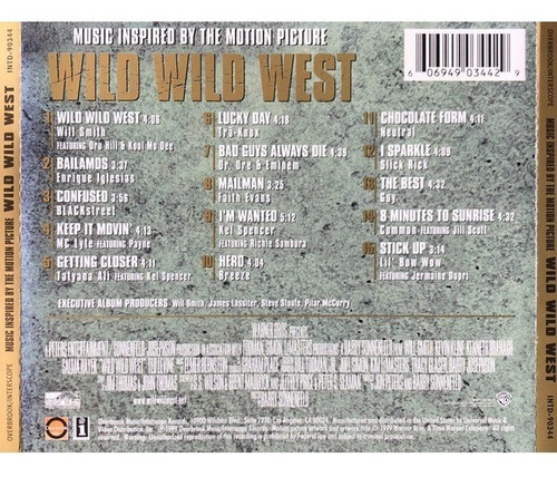 Wild Wild West Soundtrack Cd Estándar (Usado)