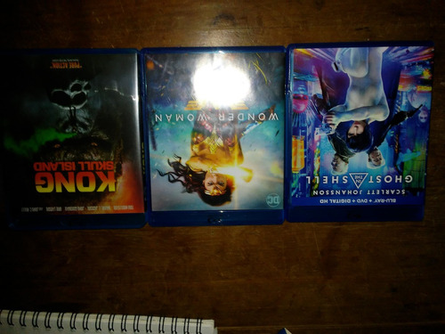 Lote De 3 Peliculas (combo Blu-ray + Dvd)