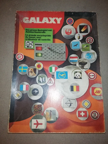 Antiguo Juego De Mesa Francés Galaxy Electrónic 