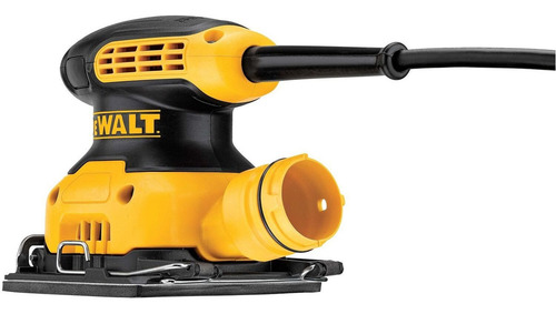 Lijadora Orbital 1/4hoja +bolsa Recolectora Dewalt Dwe6411b3 Color Amarillo Frecuencia 50 Hz/60 Hz
