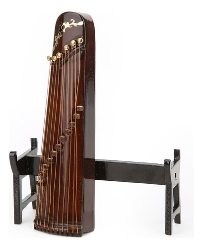 Modelo De Instrumento Musical En Miniatura De Cítara China D