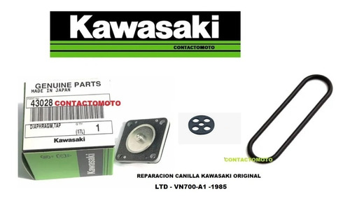 Kit Reparacion Canilla Nafta Vn700 A1 1985 Kawasaki Original