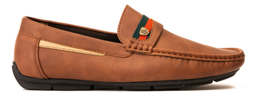 Mocasín Casual Hombre Elliot Café Thunder Blue