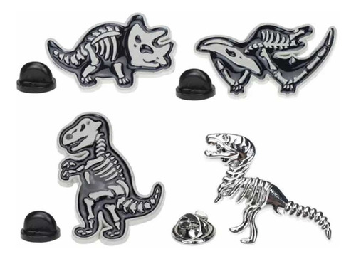 Pins De Dinosaurios - Esqueléticos