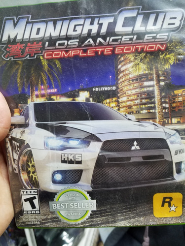 Midnight Club Los Angeles Para Xbox 360 Fisico Original 