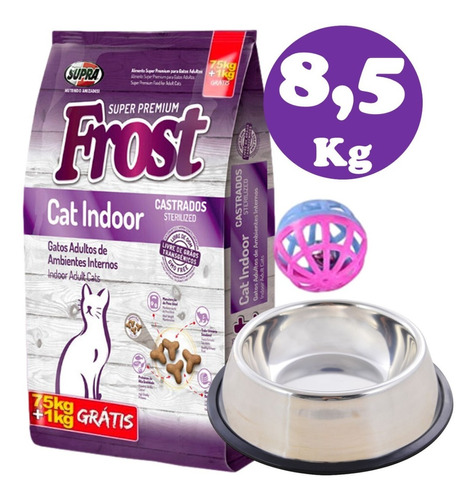 Frost Cat(gato) Indoor 7.5 + 1kg + 6 Pagos