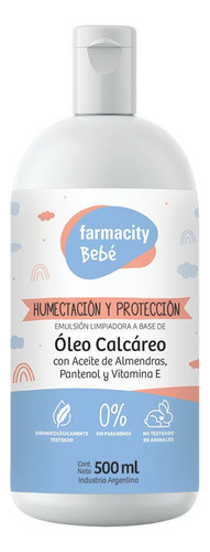 Óleo Calcáreo Farmacity Bebé Humectación Pantenol X 500 Ml