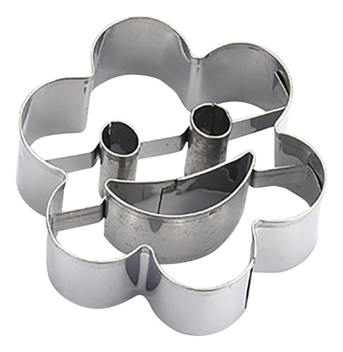 Molde Para Tartas En Forma De F, 4 Piezas, Cortador De Acero
