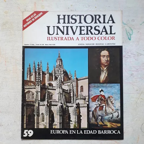 Europa En La Edad Barroca N°59 Historia Universal