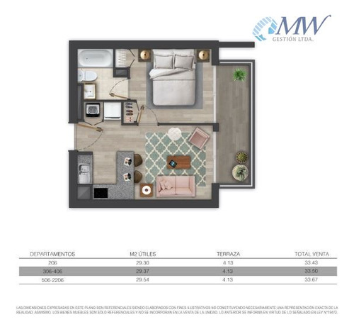 Depto En Venta De 1 Dorm 1 Baño. San Miguel Oportunidad