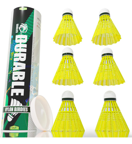 Volantes Bedminton De Nailon Para Entrenamiento 12 Uni Amari