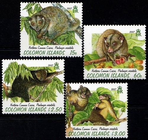  Fauna - Marsupiales - Islas Salomón - Serie Mint 