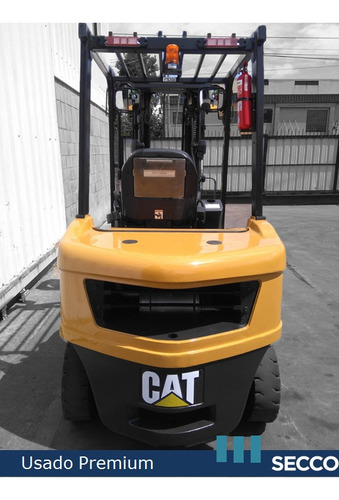 Imagen 3 de 5 de Autoelevador Cat Usado 2.5 Tn Diesel, Premium