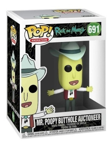 Funko Pop! Animation Rick And Morty Mr. Poopy (691)