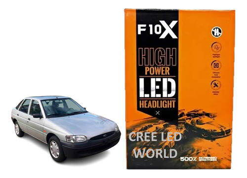 Luces Cree Led F10x Csp Ford Escort X2