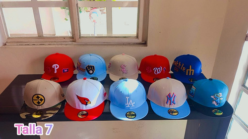 Lote De 2 Gorras New Era Originales Elige Tallas Y Modelos Multicolor Elegir 7 1/8 Lisa