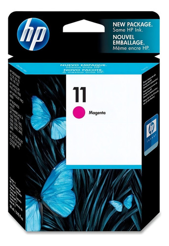 Cartucho Hp 11 Magenta C4837a Plotter Designjet 110 111 Wis 28 Ml