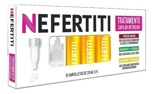 Nefertiti Ampolletas Alcalina - Jalea Real 10 X 20ml