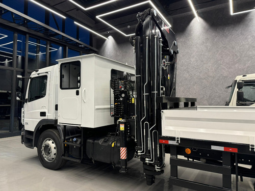 Mb Atego 1719 4x2 Guindaste Munck Argos 20t Cabine 6 Pessoas