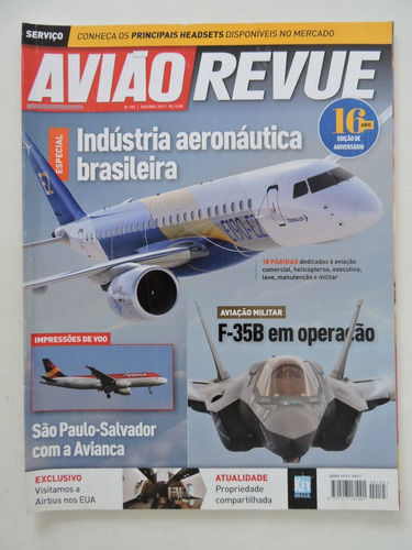 Avião Revue #193 Especial Indústria Aeronáutica Brasileira
