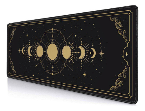 Alfombrilla De Mouse Grande Con Fases Lunares Y Horóscopos
