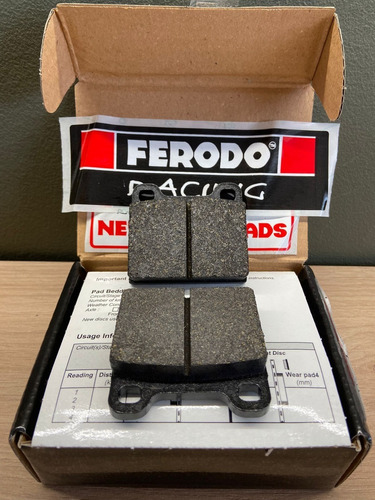 Pastillas De Freno Ferodo Racing Para Chevette Competición 