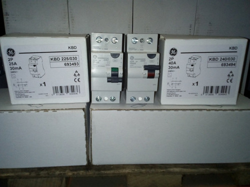 Interruptor Diferencial 2 X 25a General Electric