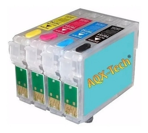 Cartuchos Recargables Aqx Para Epson Tx235w Tx 235 T133 133