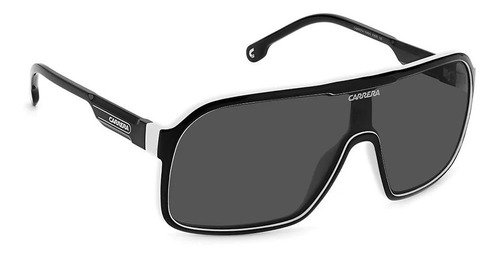 Imagen 3 de 6 de Lentes De Sol Carrera Negro / Gris - Carrera 1046/s 80sir