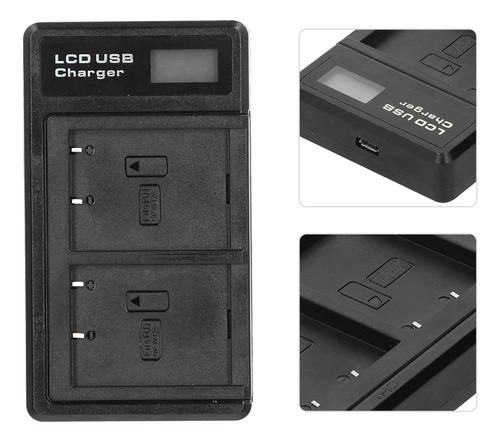 Batería De Litio, Pantalla Lcd, Doble Base De Carga Usb