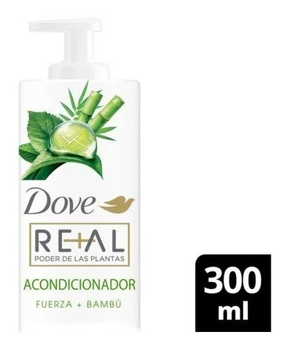 Dove Fuerza + Bambú Acondicionador 300ml
