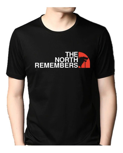 Playera Black Game Of Thrones The North Remembers Stark