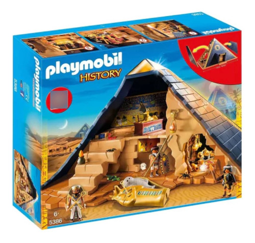 Playmobil History Pirámide Del Faraón 5386 - Premium 
