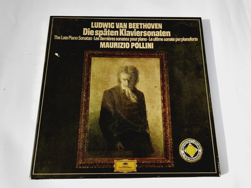 Disco Vinilo Lp Maurizio Pollini Beethoven Opera