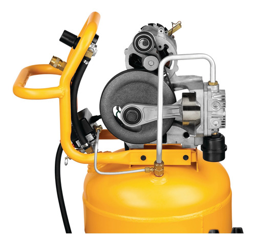 Imagen 3 de 9 de Compresor de aire eléctrico DeWalt D55168 15gal 1.6hp 120V amarillo