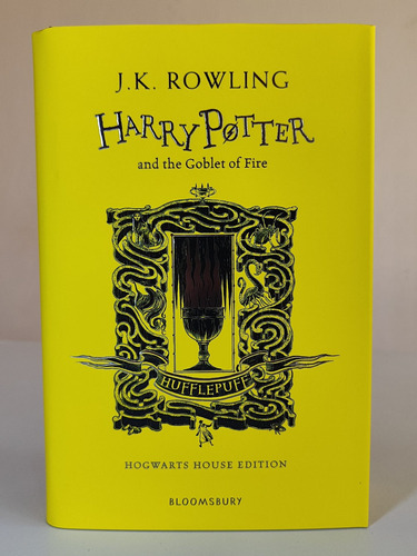 Harry Potter And The Goblet Of Fire Hufflepuff Tapa Dura