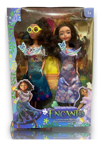 Set De Muñecas X2 Unidades! Encanto Peli Disney Mirabel Isa