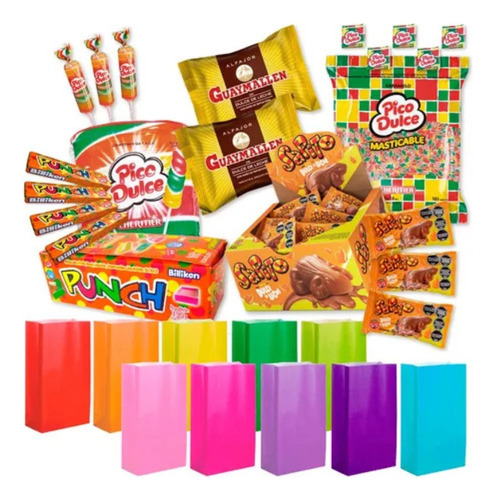 Combo 3 - Golosinas Cumpleaños - Radikcandy - 20 Chicos
