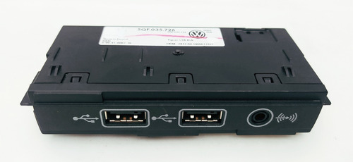 Imagem 2 de 6 de Entrada Usb Aux Volkswagen Tiguan 2019 2020 5qf035726